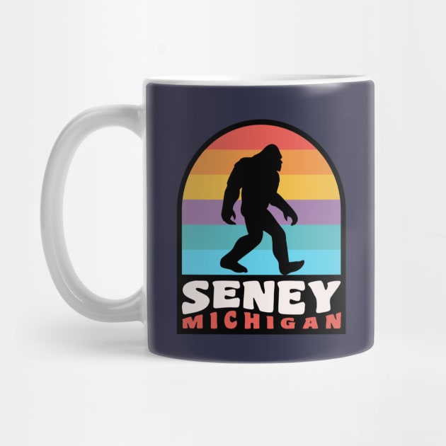 Seney Michigan Upper Peninsula Bigfoot Sasquatch by PodDesignShop